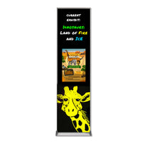 12x60 Magnetic Black Dry Erase Marker Board with Aluminum Frame
