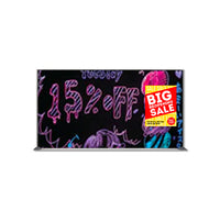 18x36 Magnetic Black Dry Erase Marker Board with Aluminum Frame