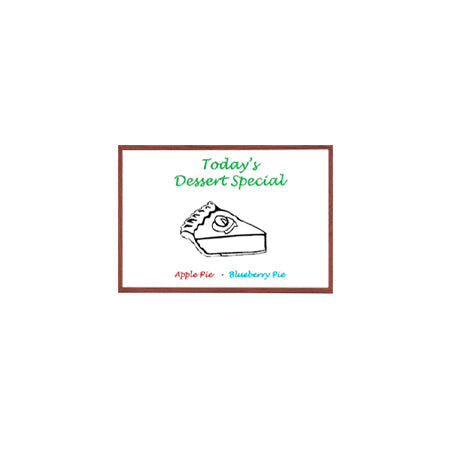 11x14 Wood Framed White Board Dry Erase Marker Boards