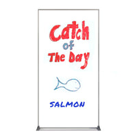 Value Line 24x48 White Dry Erase Marker Board with Aluminum Frame