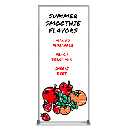 Value Line 24x60 White Board with Aluminum Frame | Dry Erase Melamine Writing Surface