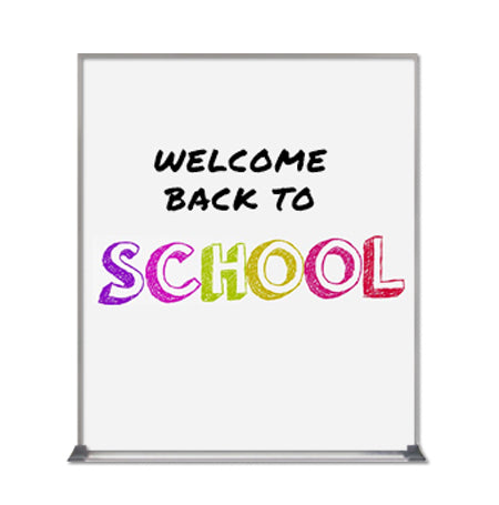 Value Line 30x36 White Dry Erase Marker Board with Aluminum Frame