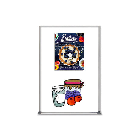 12x18 Magnetic White Dry Erase Marker Board with Aluminum Frame
