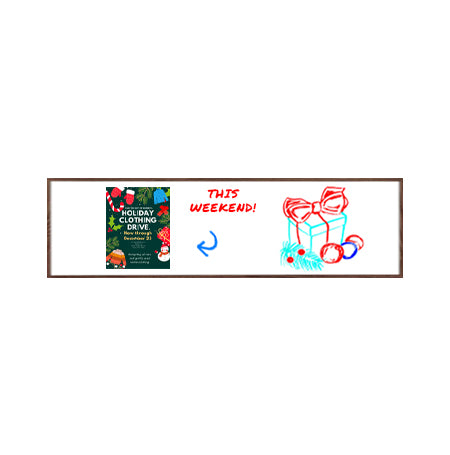 12x48 Magnetic White Board Dry Erase Markerboard in 3 Hardwood Framed Finishes: Porcelain on Steel Writing Surface - No Ghosting