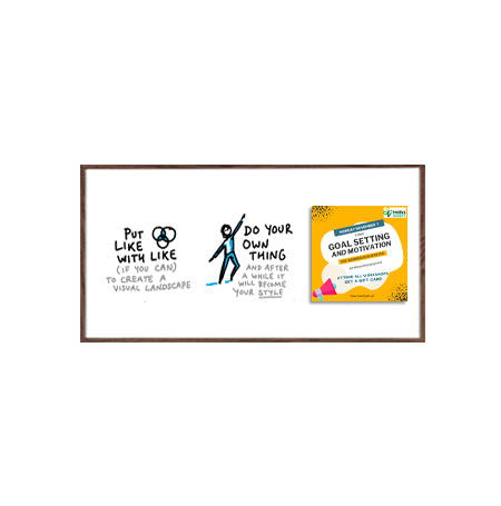 18x36 Magnetic White Dry Erase Marker Board with Wood Frame