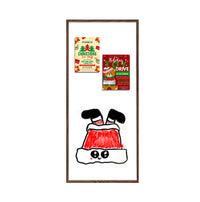24x60 Magnetic White Board Dry Erase Markerboard in 3 Hardwood Framed Finishes: Porcelain on Steel Writing Surface - No Ghosting