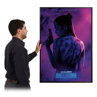Classic Movie Classic Poster Frames 27x41 | High-Quality Metal Poster Display Frame with Elegant Square, Flat Face Profile in 5 Metal Finishes