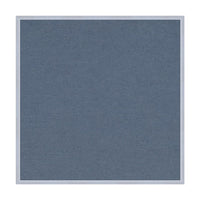 Vinyl over Cork Bulletin Board 16x16 (Open Face with Silver Trim) - Grey Vinyl