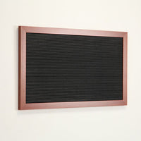 84x12 BLACK VINYL LETTER BOARD (SHOWN in LANDSCAPE)