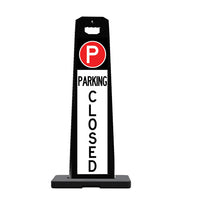 Parking Closed Vertical Panel with 9 LB Base