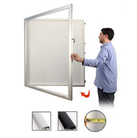 SwingFrame Designer SUPER WIDE-FACE Metal Framed Large 3-inch Deep Shadow 25+ Sizes