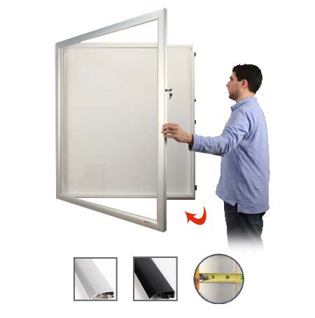 SwingFrame Designer SUPER WIDE-FACE Metal Framed Large 3-inch Deep Shadow 25+ Sizes