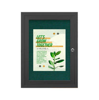 Indoor Enclosed Bulletin Boards 11 x 17 (Single Door)