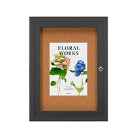 Indoor Enclosed Bulletin Boards 42 x 42 (Single Door)