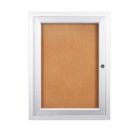 22 x 28 Indoor Enclosed Bulletin Boards with Light (Single Door)