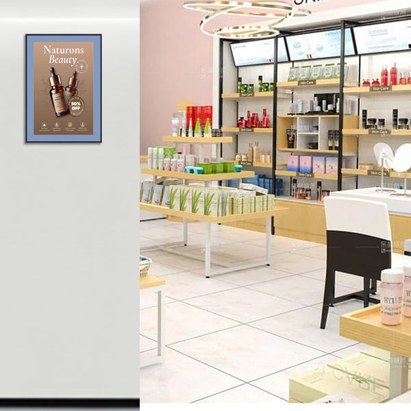 12x36 Poster Frame (Colorful Classic Poster Display SwingFrame)