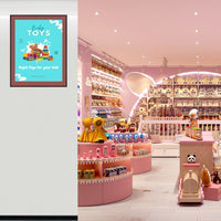 17x22 Poster Frame (Colorful Classic Poster Display SwingFrame)