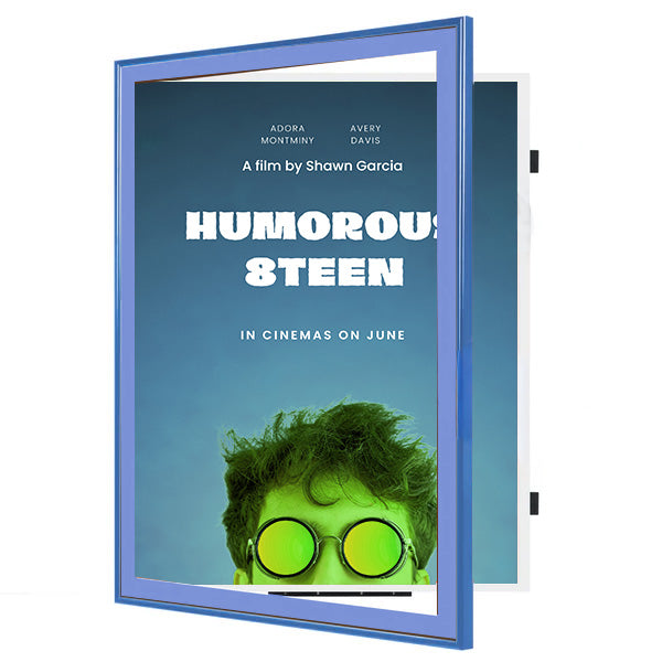 27x39 Poster Frame (Colorful Classic Poster Display SwingFrame)