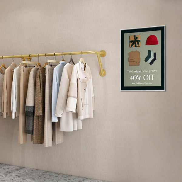 36x36 Poster Frame (Colorful Classic Poster Display SwingFrame)