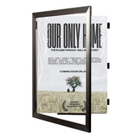 27x39 Poster Frame (SwingFrame Carbon Steel Poster Display)