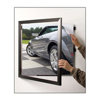 11x17 Poster Frame (SwingFrame Carbon Steel Poster Display)