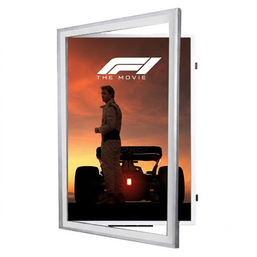 Quick Change, 23x35 Movie Poster Display SwingFrame | Swing Open, Metal Frame, 5 Finishes