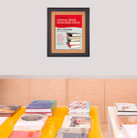 Designer Metal 27" x 39" Enclosed Bulletin Board SwingFrames