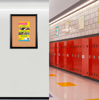 Super Wide-Face 36x48 Enclosed Bulletin Board SwingFrames