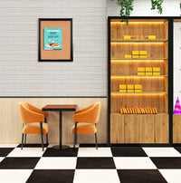 Super Wide-Face 30x40 Enclosed Bulletin Board SwingFrames