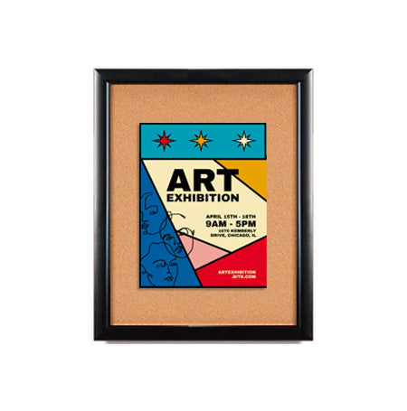 Super Wide-Face Bulletin Board 24 x 36 SwingFrames