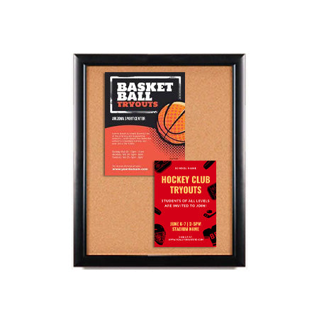 Super Wide-Face Bulletin Board 36 x 48 SwingFrames