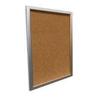 Bold Super Wide-Face Bulletin Board SwingFrames with Metal Swing Open Frame 25+ Sizes - Black & Silver