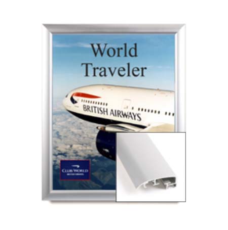 18x24 Metal Frame Super Wide Face Poster SwingFrames