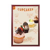 12x16 Wood Frame (353) Poster Display SwingFrames