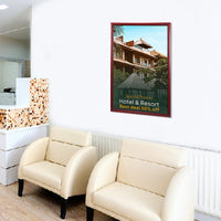 27x39 Wood Frame (353) Poster Display SwingFrames