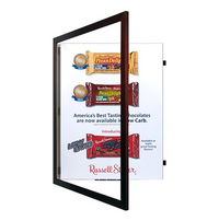 Large Format Wood 362 Poster Display SwingFrames