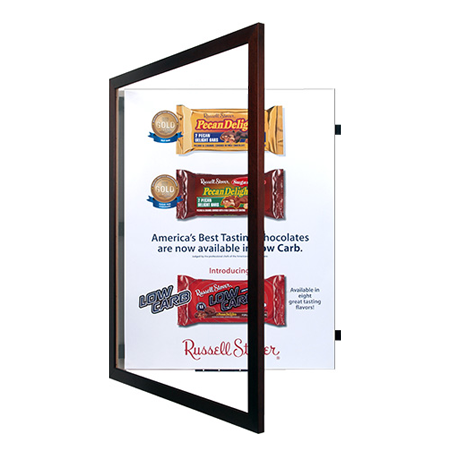 Large Format Wood 362 Poster Display SwingFrames