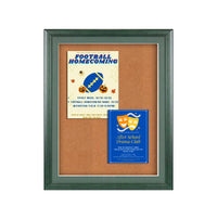 Designer Wood 18" x 24" Enclosed Bulletin Board SwingFrames