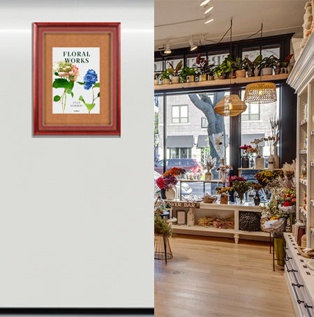 Designer Wood 30" x 30" Enclosed Bulletin Board SwingFrames