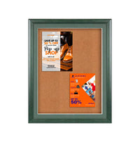 Designer Wood 36" x 48" Enclosed Bulletin Board SwingFrames