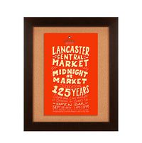 Wide-Wood 27" x 39" Enclosed Bulletin Board SwingFrames