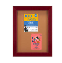 Wide-Wood 32" x 44" Enclosed Bulletin Board SwingFrames