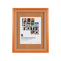 Extra Large Designer Wood Enclosed Bulletin Cork Board SwingFrames 36x84