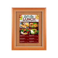 Extra Large Designer Wood Enclosed Bulletin Cork Board SwingFrames 48x72
