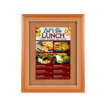 Extra Large Designer Wood Enclosed Bulletin Cork Board SwingFrames 48x72