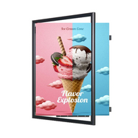 12x20 Poster Frame (SwingFrame Wide-Face Poster Display)