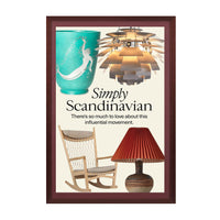 Wood 361 Poster Display SwingFrames 15x22 With Matboard