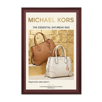 Wood 361 Poster Display SwingFrames 16x20 With Matboard