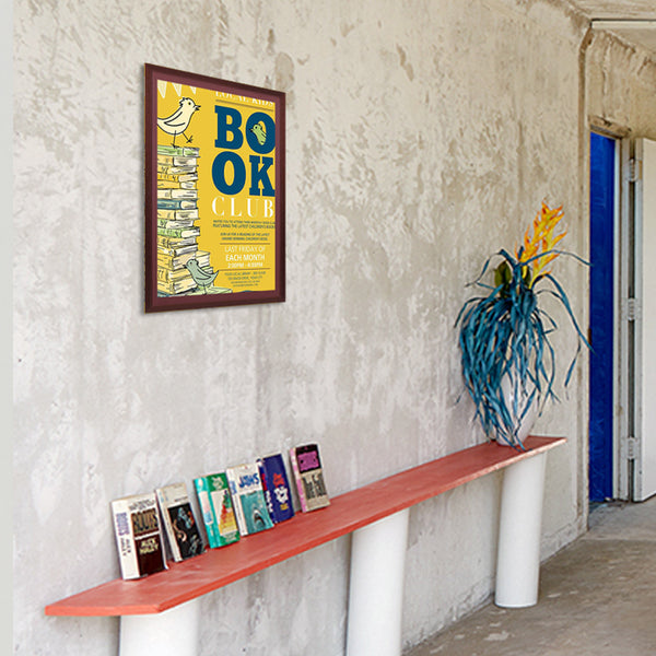 Wood 361 Poster Display SwingFrames 17x22 With Matboard