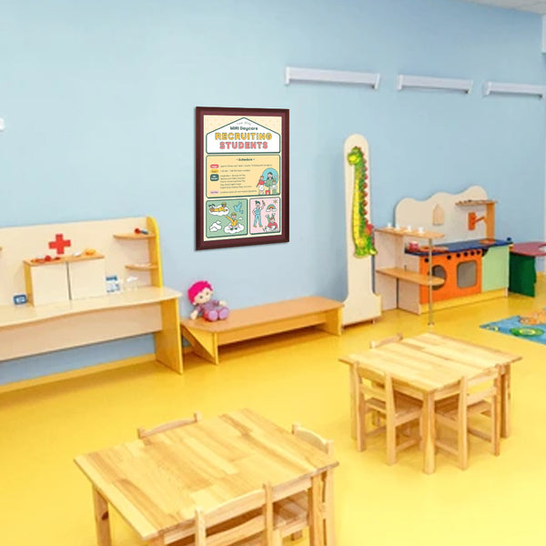 Wood 361 Poster Display SwingFrames 20x30 With Matboard